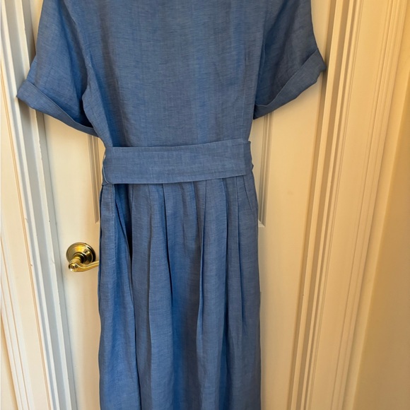 Ann Mashburn Shirtwaist Dress in Blue Linen
Size M - Picture 3 of 4